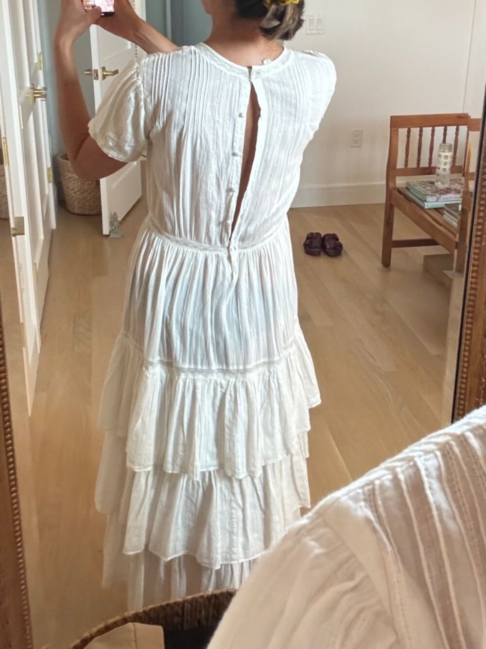 Faune tier dress Small - Picture 6 of 8